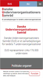 Mobile Screenshot of dus.dk